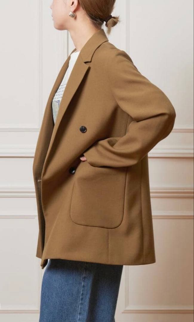 IENA LA BOUCLE 強撚サージテーラードジャケット 24AW - メルカリ