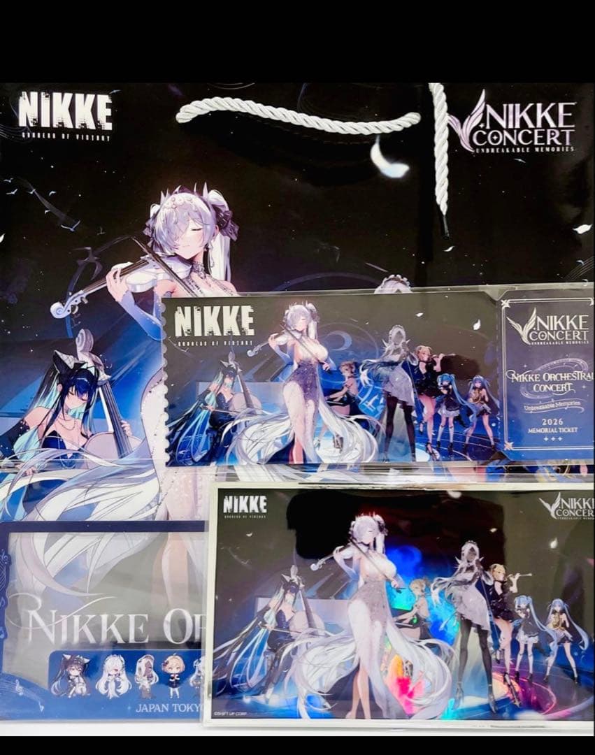 入場特典セット ニケオケコン2026 NIKKE S席特典 アクリル色紙付