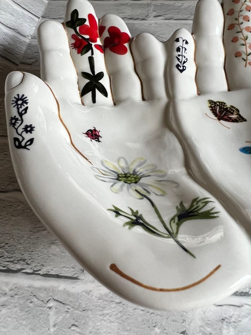 Nathalie Let ナタリーレテ 手のひらプレート ハンドトレイ - メルカリ