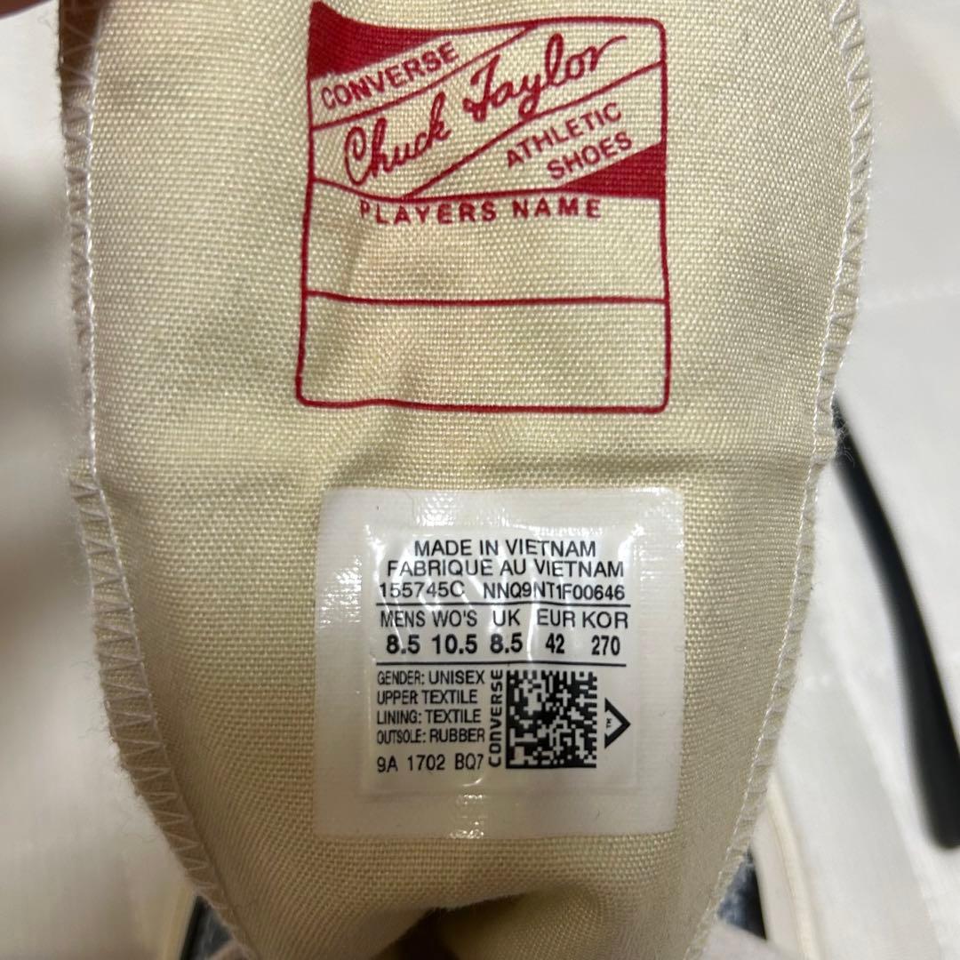 新品 廃盤】CONVERSE CT70 HI NAVY 27㌢ 旧パッチ - メルカリ