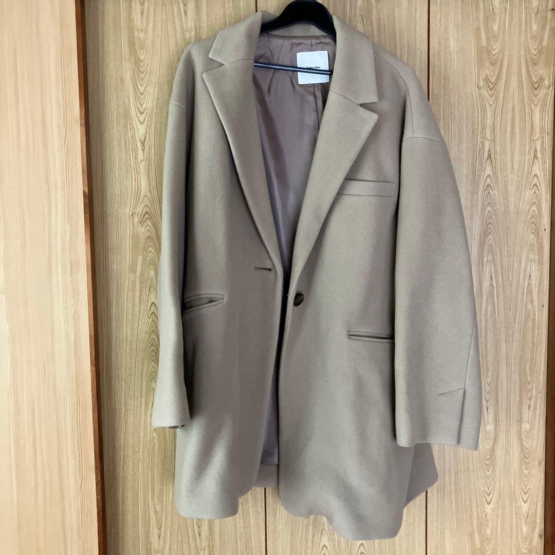 Spick & Span W/Nyモッサジャケットライクコート 38 トリート