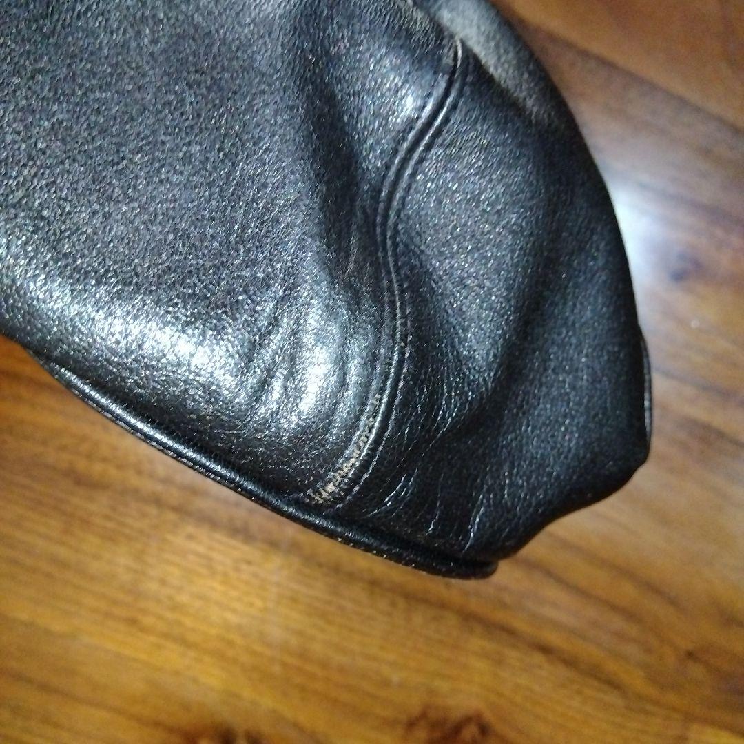 オーバーライド　キャスケット帽子ハンチング　ベレー帽　本革レザー