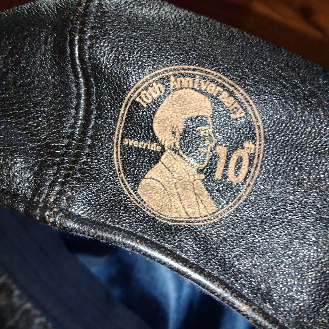 オーバーライド　キャスケット帽子ハンチング　ベレー帽　本革レザー