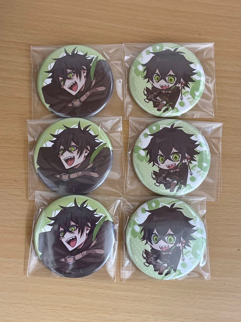 モノパス 想い出メ森 アニカフェ シャークん 缶バッジ シャークん】モノパス 想い出メ森の喫茶店 缶バッジ アニメイトカフェ