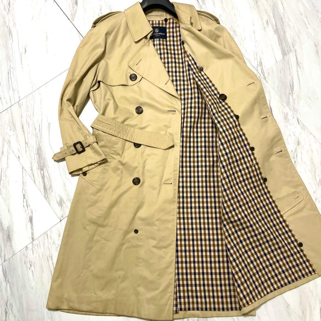 美品 XL相当⭐️アクアスキュータム トレンチコート ベージュ 英国製 Trench Coat | Aquascutum アクアスキュータム公式サイト