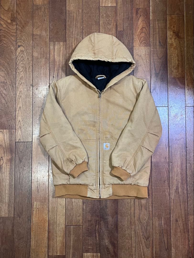 Carhartt アクティブジャケット Mサイズ ベージュ色