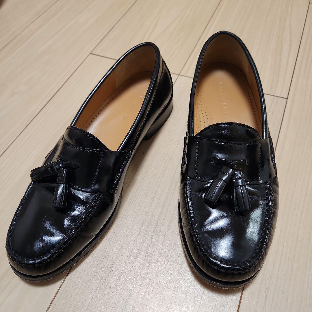 コールハーン タッセルローファー ブラック 8D - メルカリ