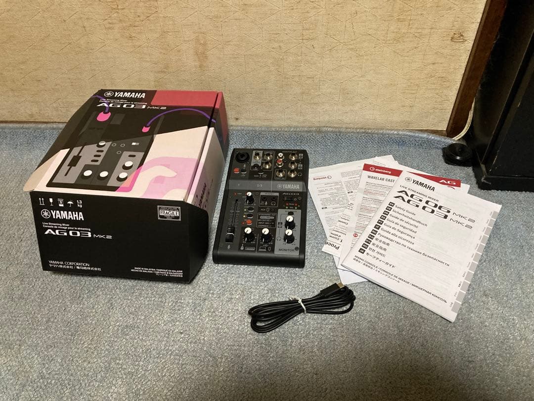 YAMAHA AG03 MK2 ミキサー - メルカリ