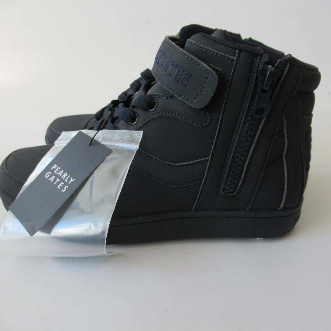 パーリーゲイツ新品濃紺 ソフトスパイク ゴルフシューズ 23.0ｃｍ No.2