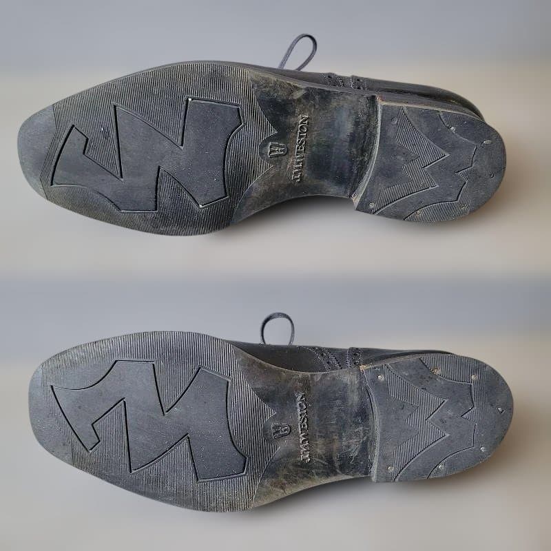 J.M.WESTON セミブローグ メダリオン 310 25cm 5 1/2D