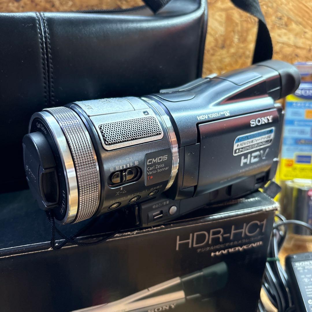 SONY ビデオカメラHDR-HC1 2005年グッドデザイン賞 おまけ多数 - メルカリ