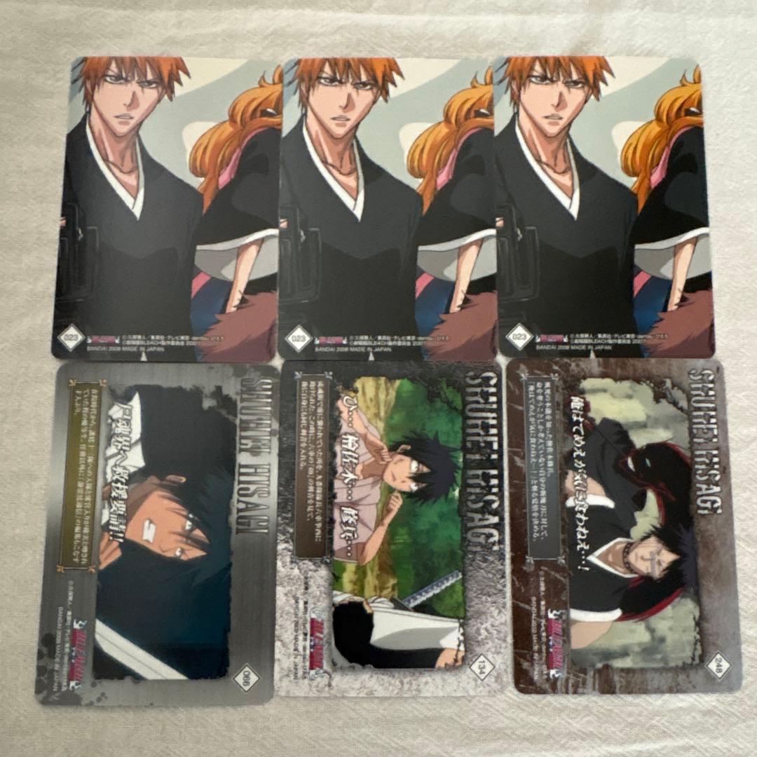 BLEACH 檜佐木修兵 カードダス まとめ売り 6枚 - メルカリ