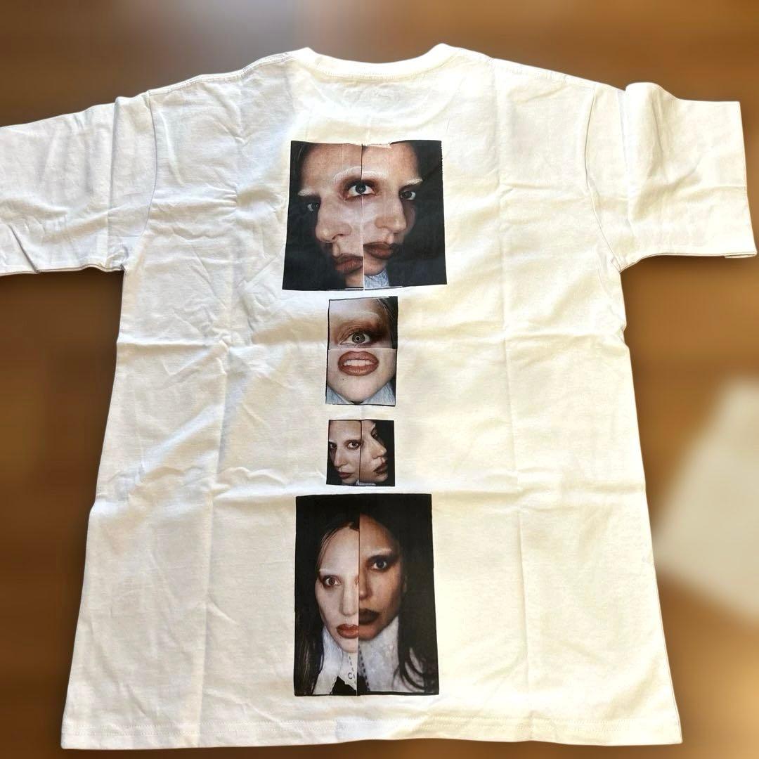 新品 LADY GAGA MAYHEM POP UP 限定 Tシャツ M 白 - メルカリ