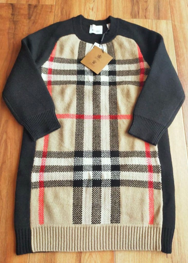 新品　6Y116cm＊バーバリー　ワンピース