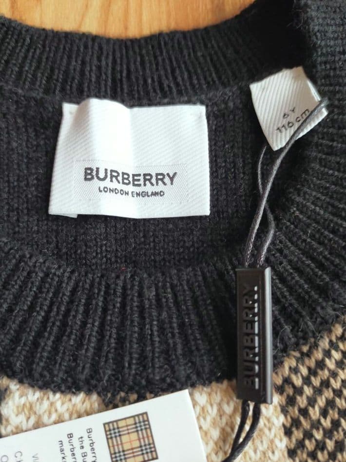 新品　6Y116cm＊バーバリー　ワンピース