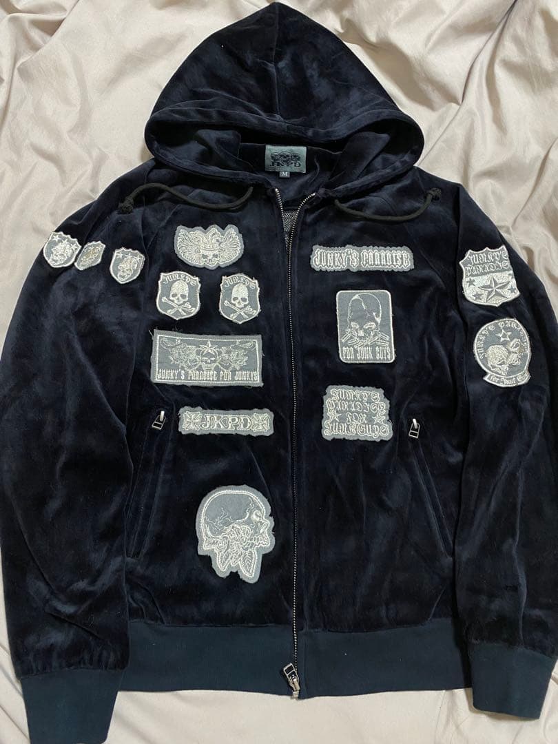 JKPD 日本限定 別珍 パーカー スカジャン スカル unisex - メルカリ