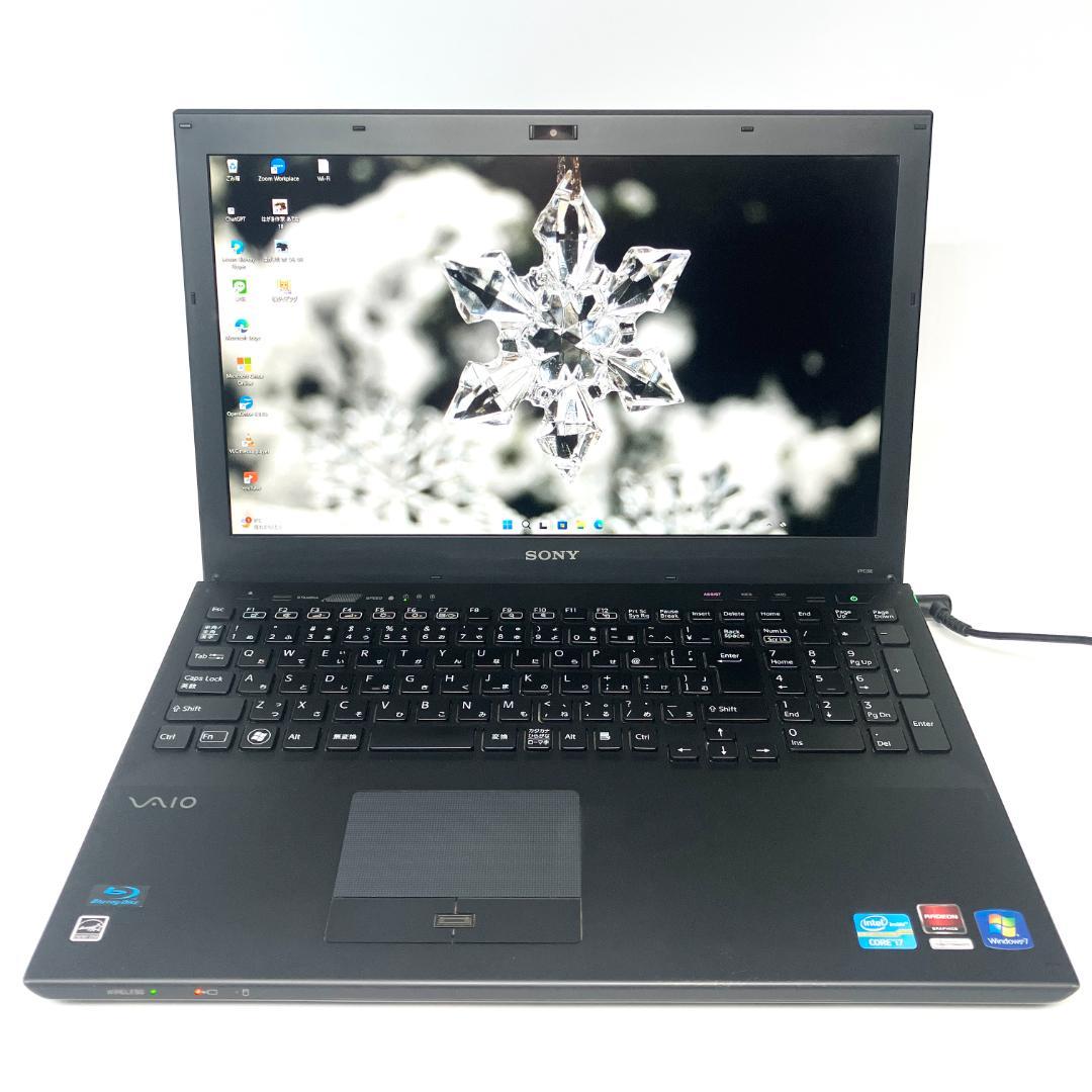 ⭕VAIO⭕ブルーレイ＆フルHD メモリ12GB・i7・SSD ノートパソコン