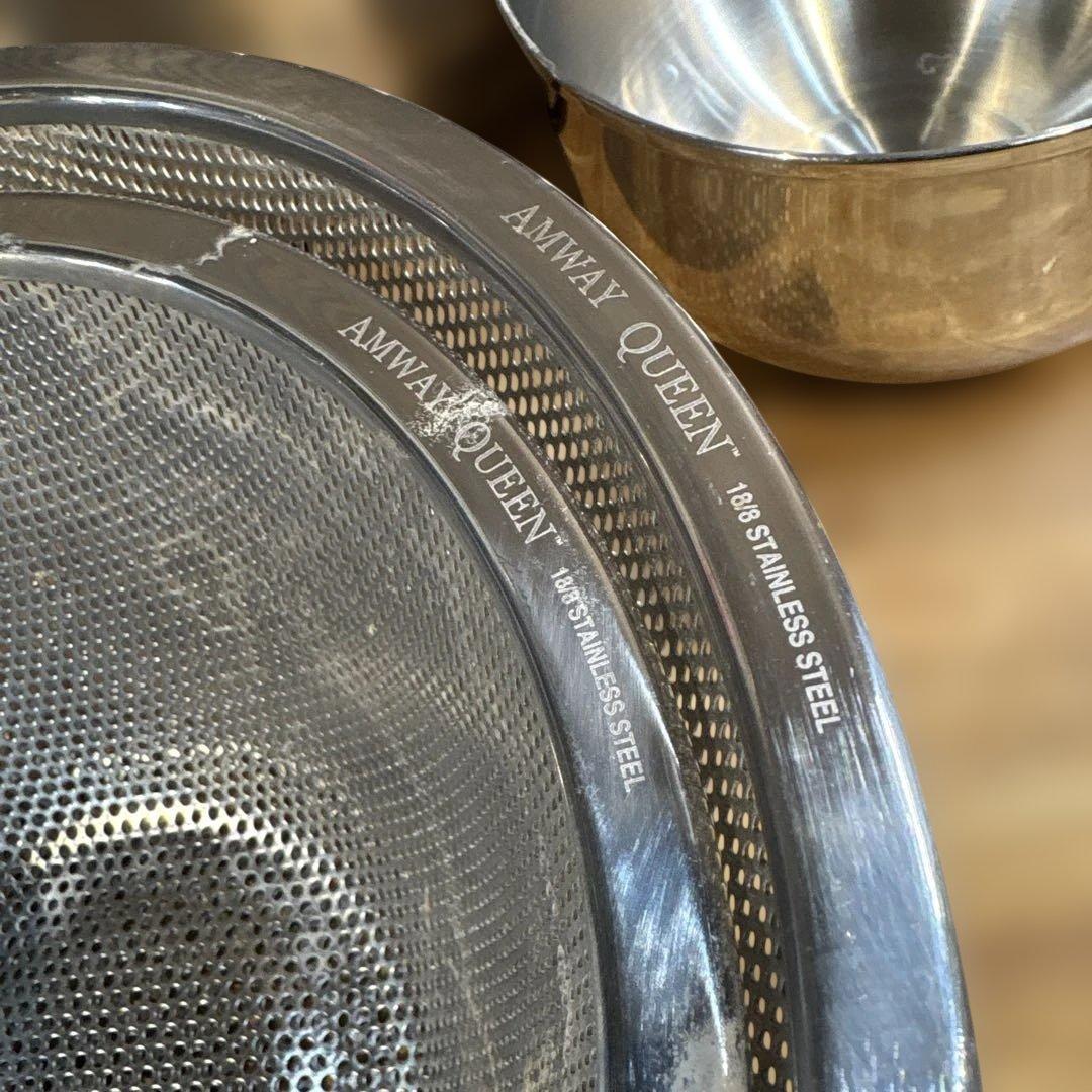 Amway ミキシングボウル と コランダー (ざる)セット アムウェイ