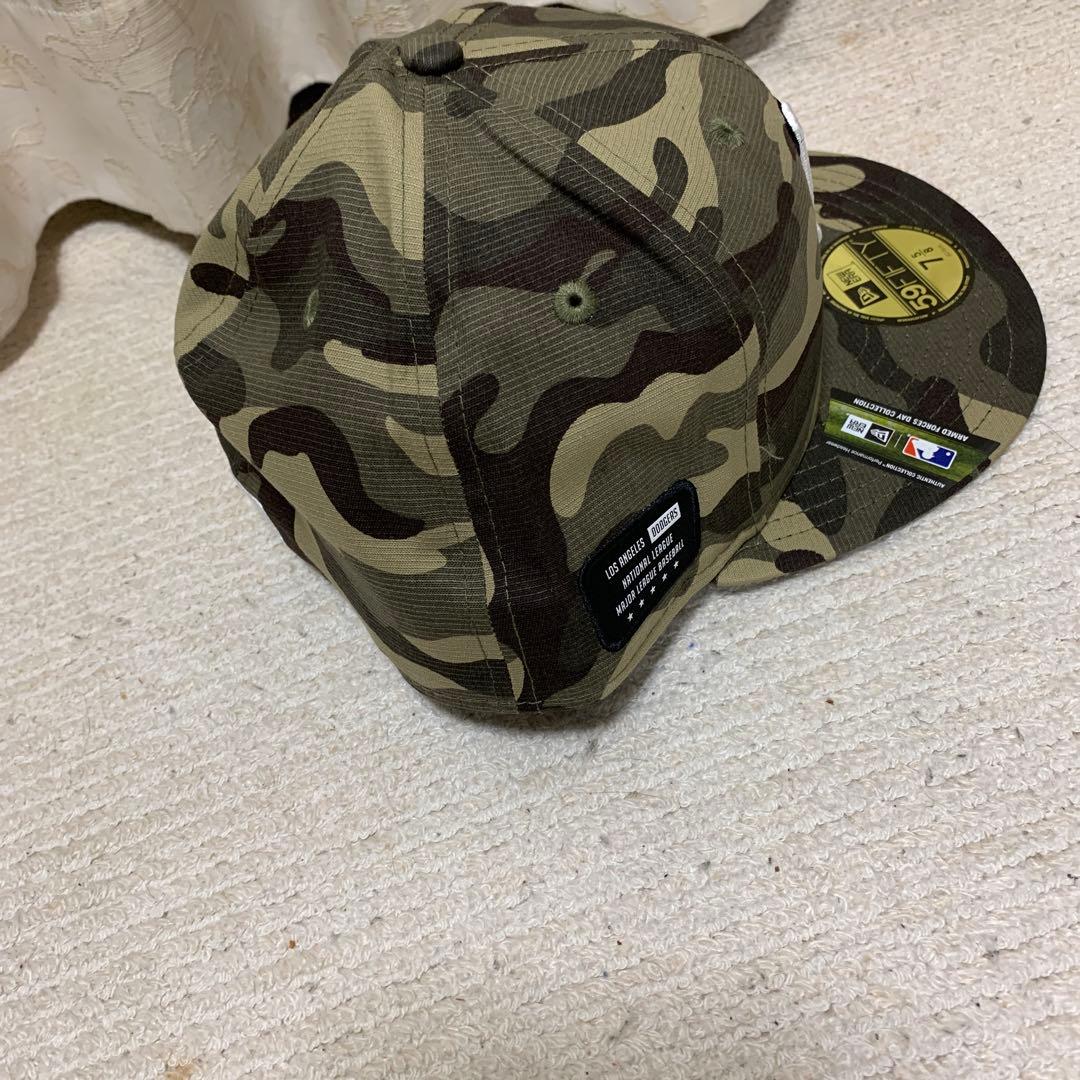 New Era 59FIFTY LA迷彩キャップ 7 5/8 - メルカリ