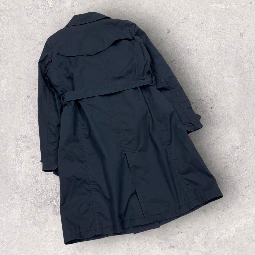 11642【美品】TATRAS ダウンライナー付きトレンチコート ロゴワッペン