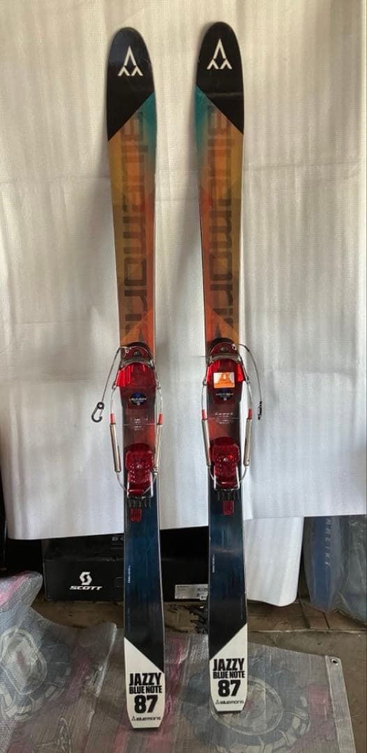 テレマークスキー板　ブルーモリス JazzyBlueNote 172㎝