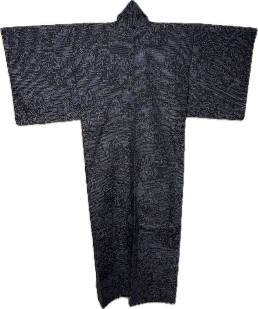 証紙あり しつけ付き 結城紬 - メルカリ