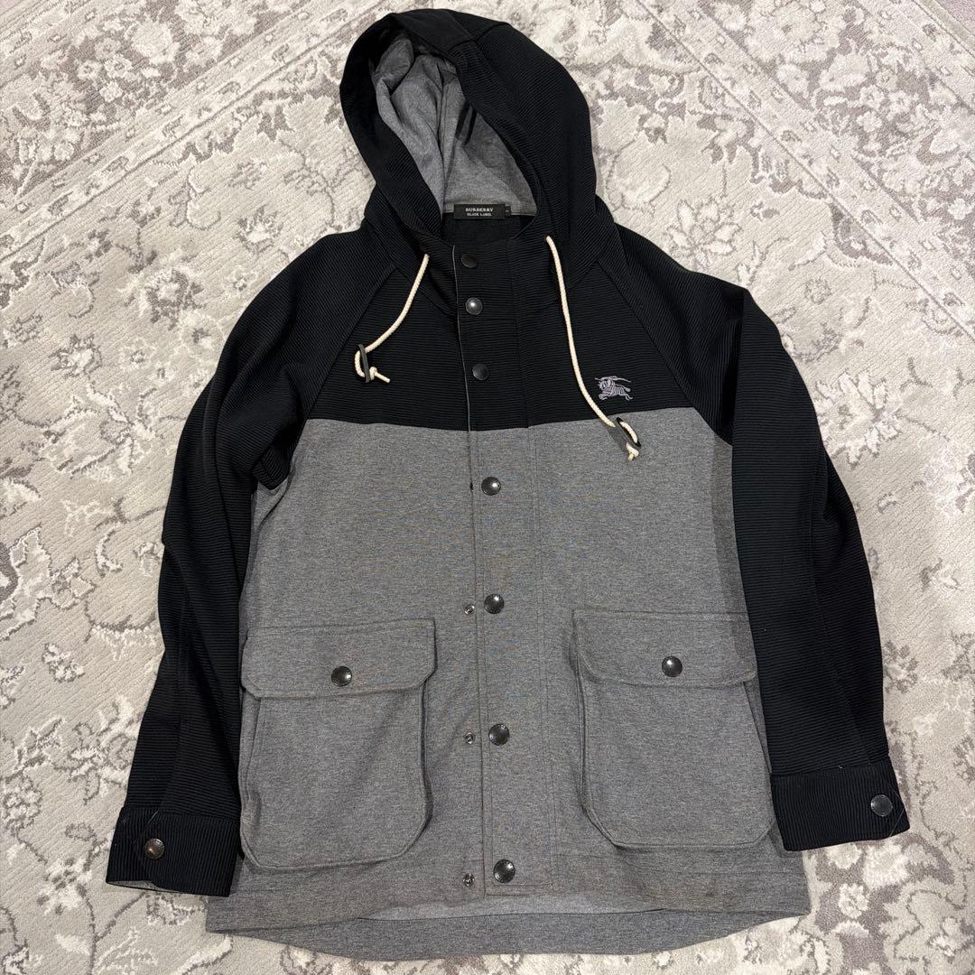 BURBERRY BLACK LABEL フード付きジャケット - メルカリ