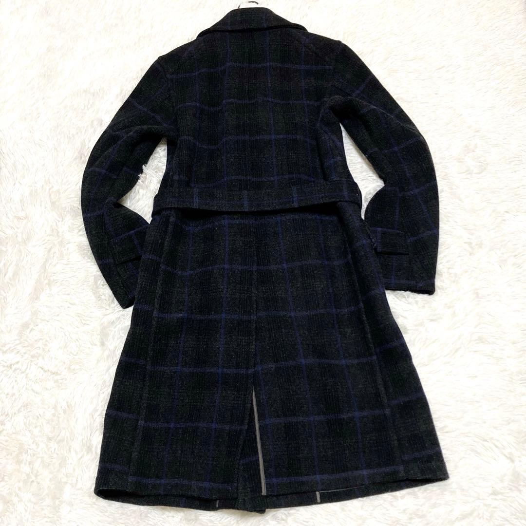 ★美品★【SCYE BASICS】モーターサイクルコート トレンチコート