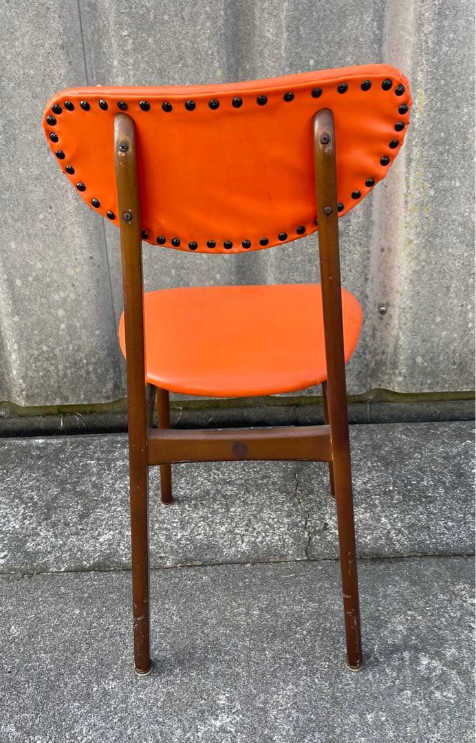 ビンテージ/昭和レトロ/ミッドセンチュリー/ダイニングチェア/チェア/椅子/①