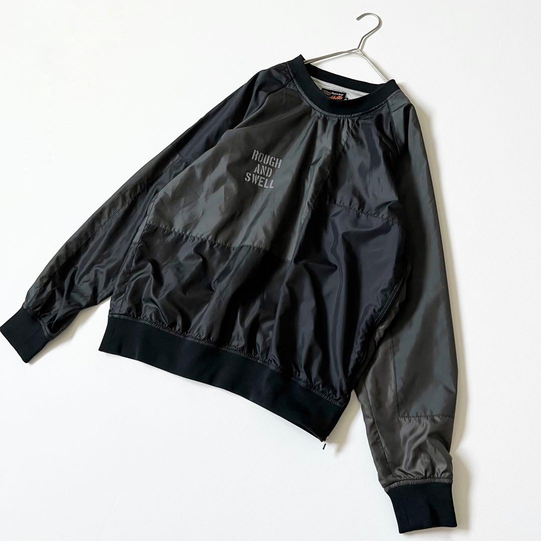 3314【美品】ラフアンドスウェル　スニードジャック 蓄熱 パッチワーク 黒