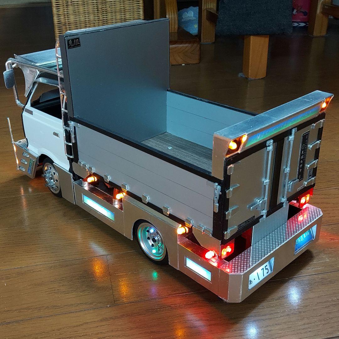最終値下げ☆デコトラ☆ラジコン☆wpl d12☆オリジナル架装 - メルカリ