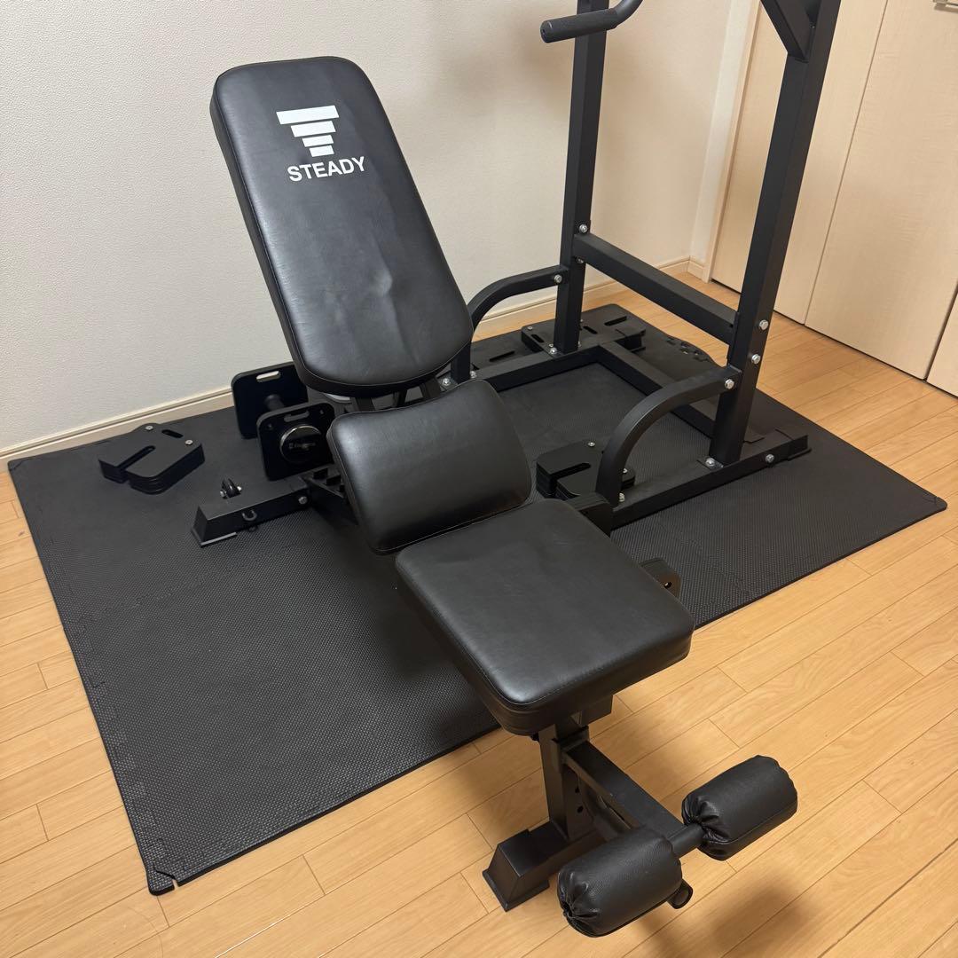 筋トレ道具セット※単品も可 可変式ダンベル ベンチ台