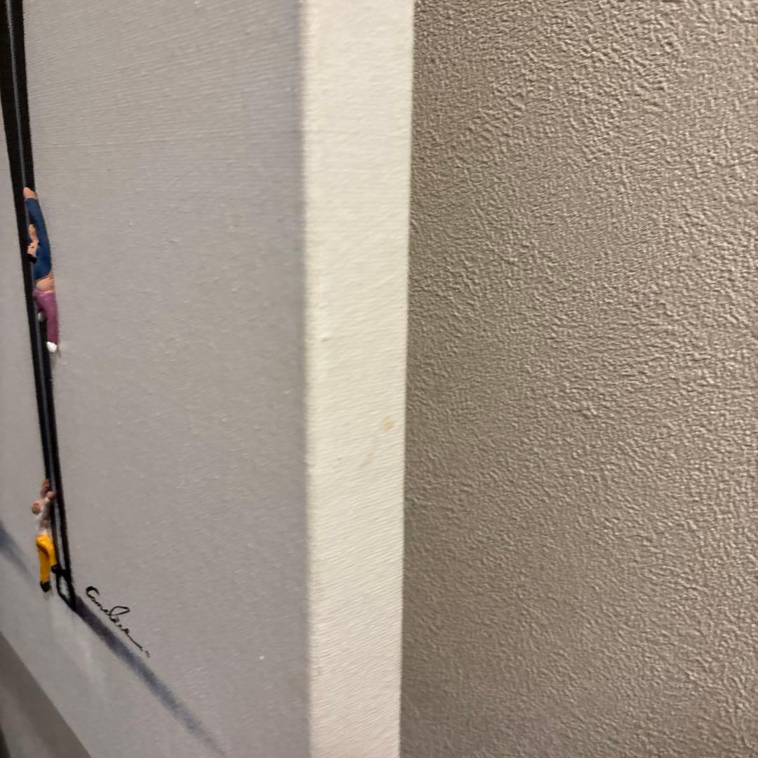 アート作品 ハイヒールと美脚 油絵 フランフラン カッシーナ ACTUS