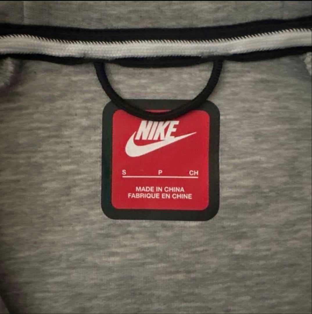 NIKE 旧テックフリース グレー 確実正規品 赤タグ 上 - メルカリ