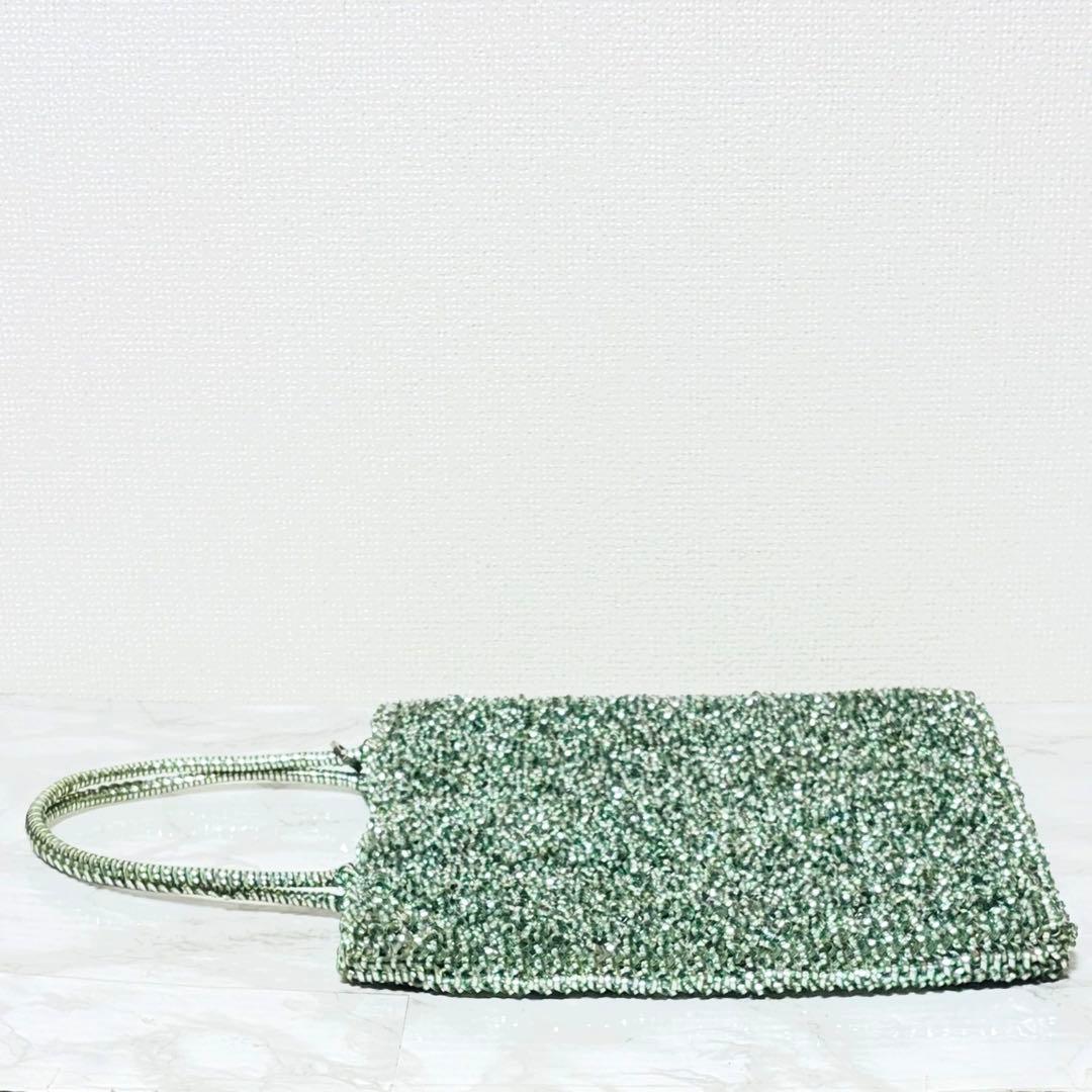 ✨極美品✨ANTEPRIMA アンテプリマ ワイヤーバッグ シルバーグリーン