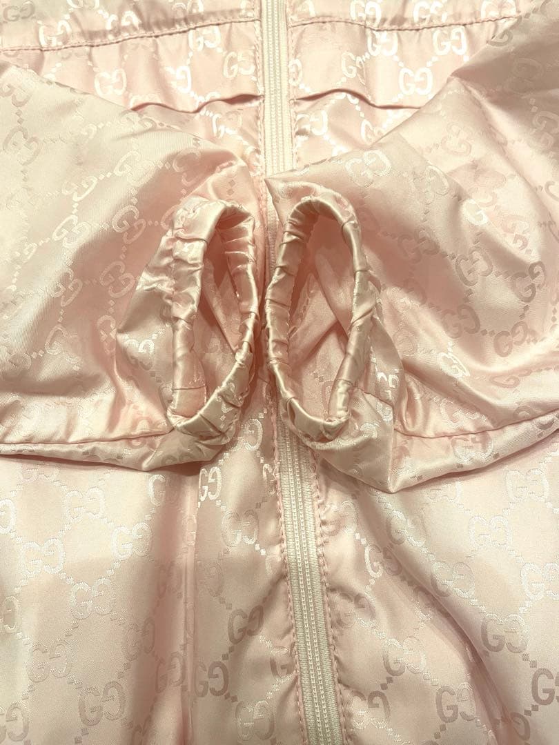 GUCCI グッチ ブルゾン ウインドブレーカー 36m ピンク - メルカリ