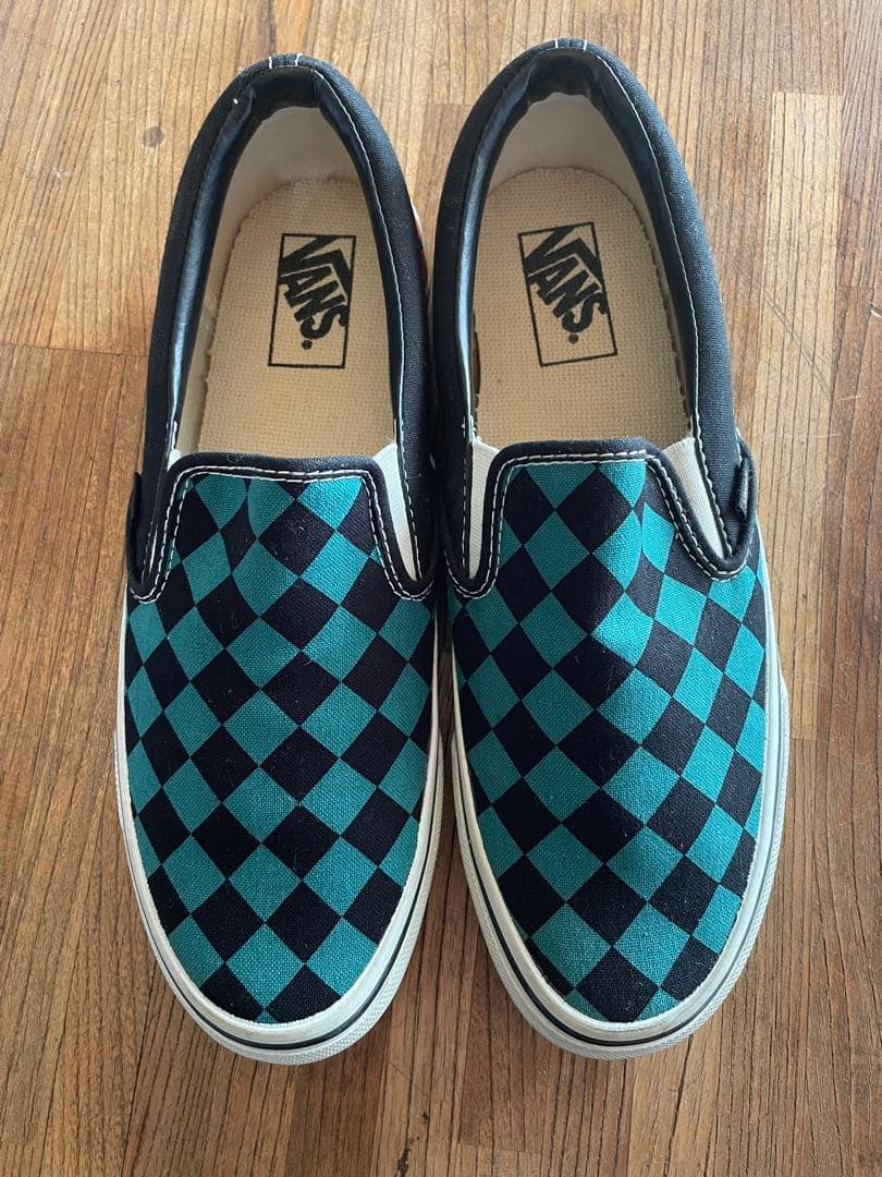 u*様 Vans Classic Slip-On チェック柄スニーカー VANS（ヴァンズ） 【~3/8限定SALE】【海外限定品】バンズ スリッポン U