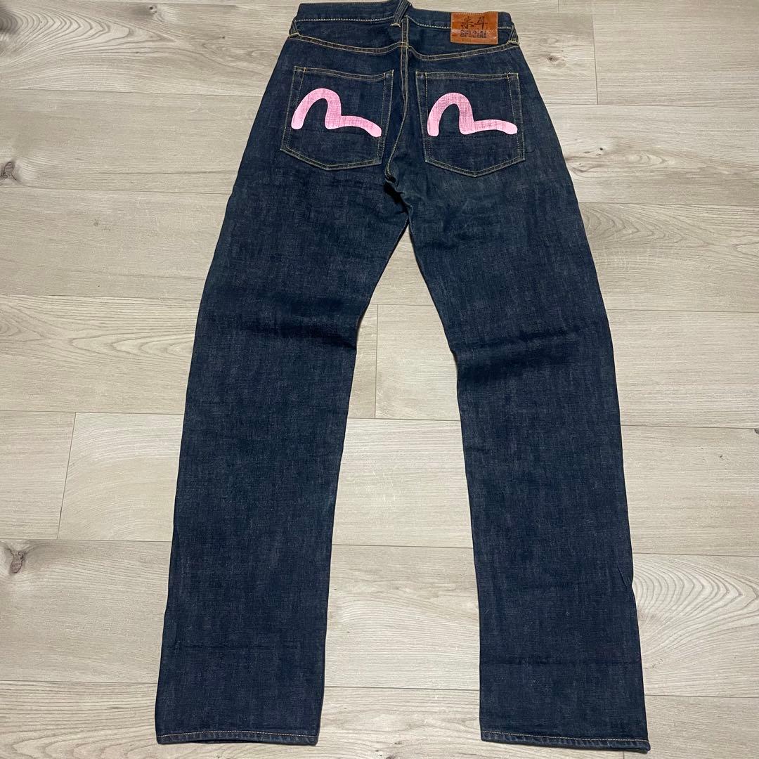 サイズ29 ピンクカモメ 朱耳 赤耳 裾上げなし 2001 エヴィス エビス