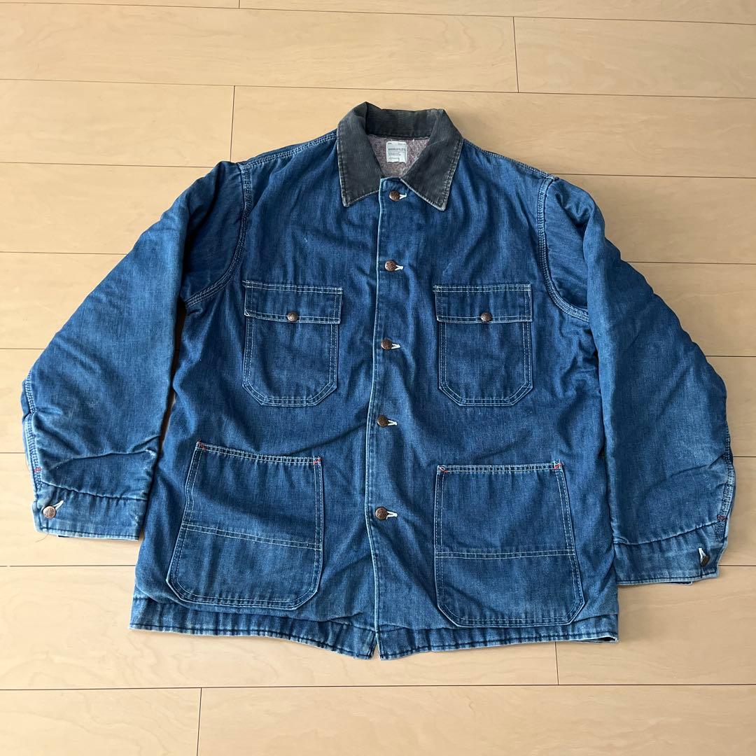 70s BIG MAC ビンテージ デニム カバーオール ブランケット XL程
