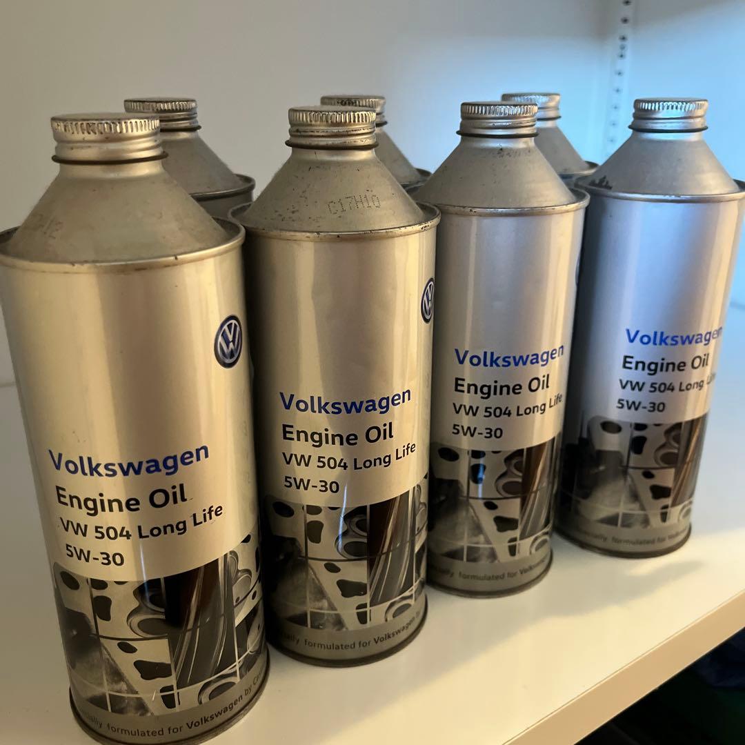 フォルクスワーゲン 純正 エンジンオイル 504ロングライフ 5W-30 7本 フォルクスワーゲン（Volkswagen） ☆VW純正☆エンジンオイル 504