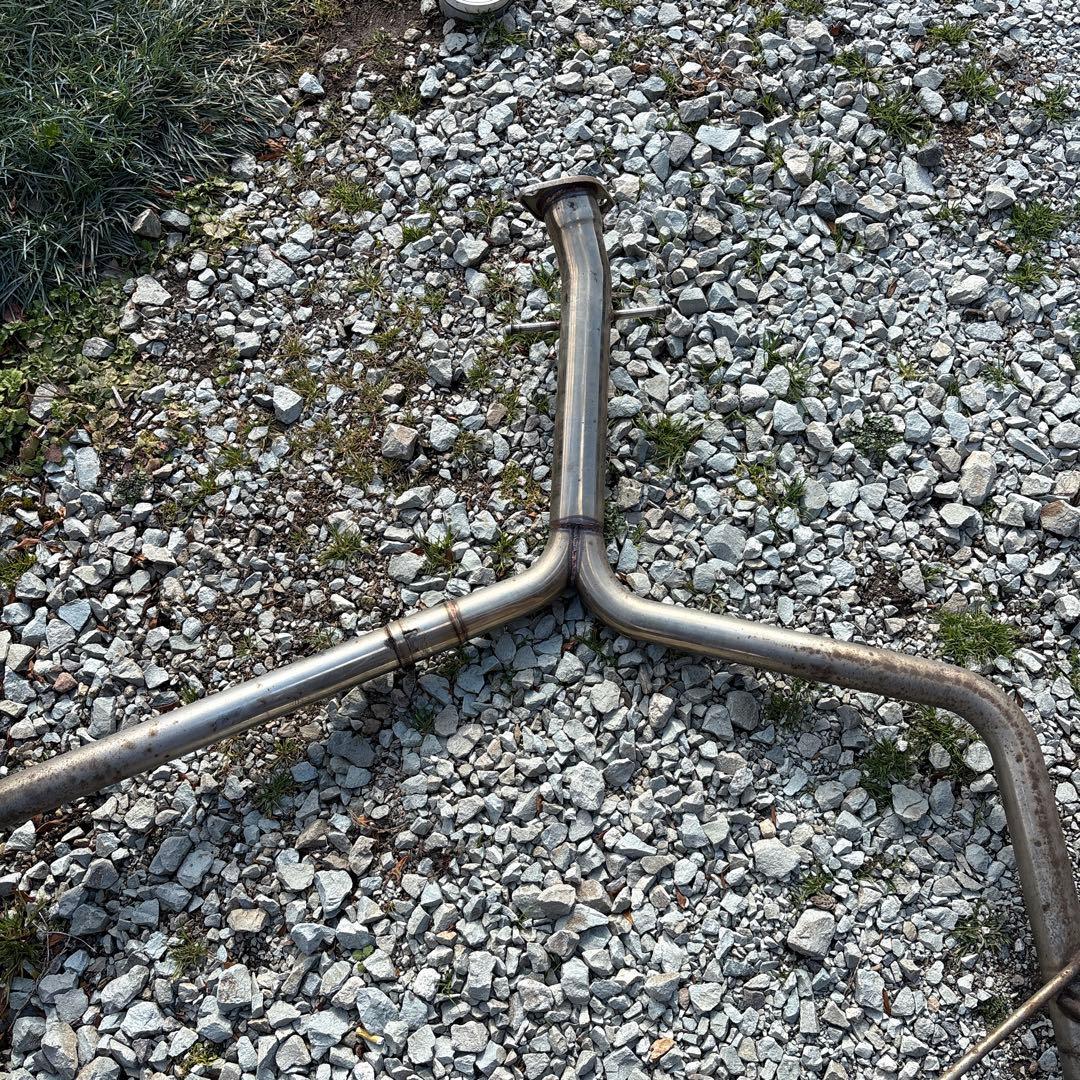 マークX リアピース ストレートマフラーxさん専用