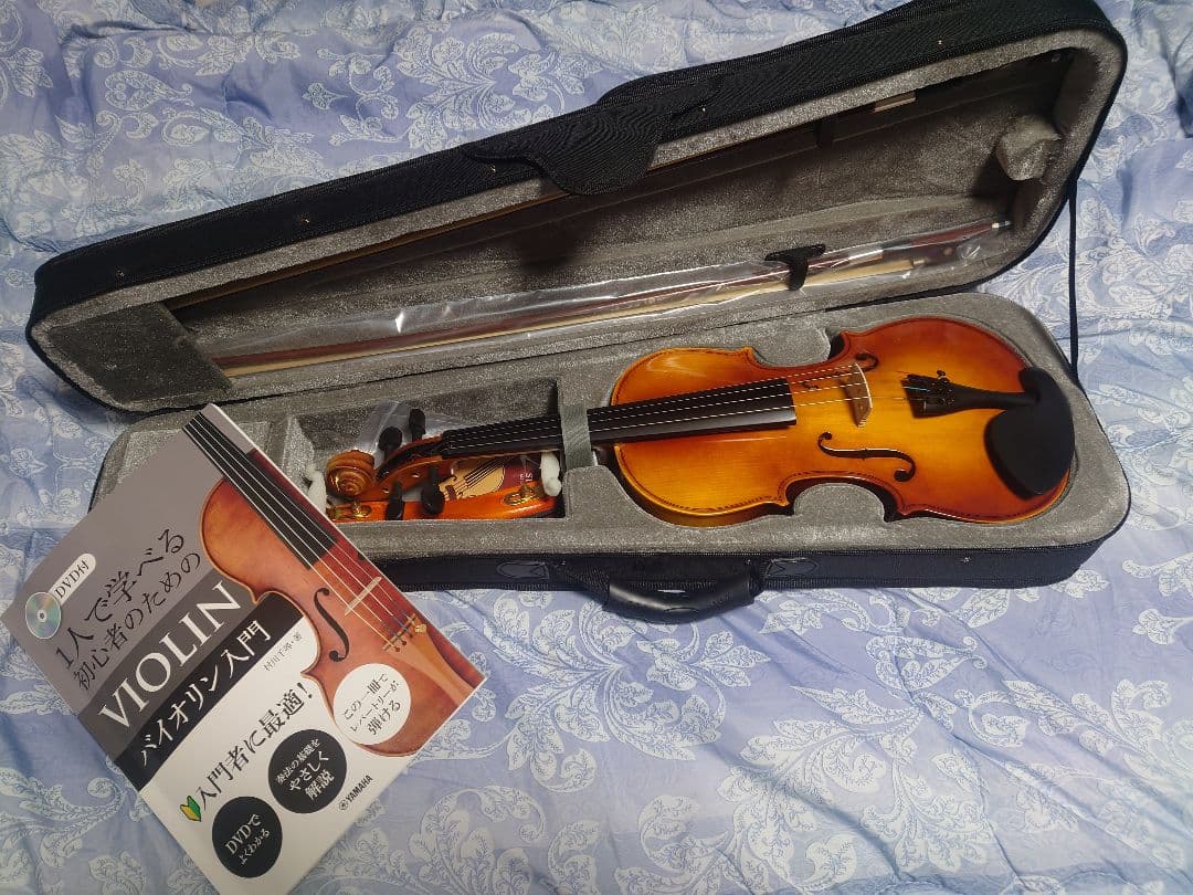 バイオリン 本体 ケース付き 教本付き 趣味で始める！初心者向けバイオリン入門ガイド 入門セットナビ