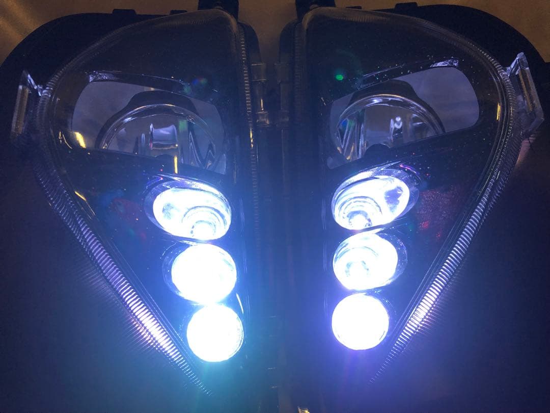 在庫1!プリウス50 ブラック+ラメAP RGBカラーチェンジ　h11バルブ交換