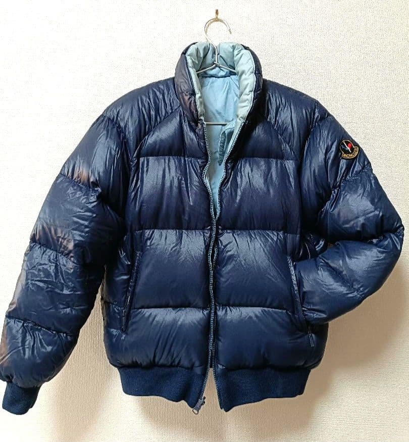 モンクレール×アシックス リバーシブル ダウンジャケット（日本製