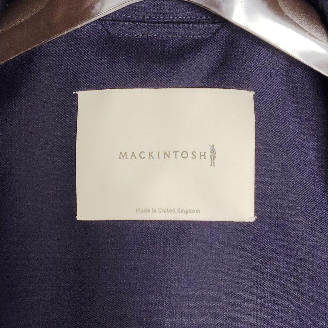 極美品 マッキントッシュ LINTMILL レインコート テック 38 M 紺