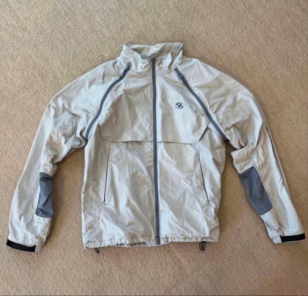 SAN SAN GEAR フルジップジャケット ライトグレー - メルカリ