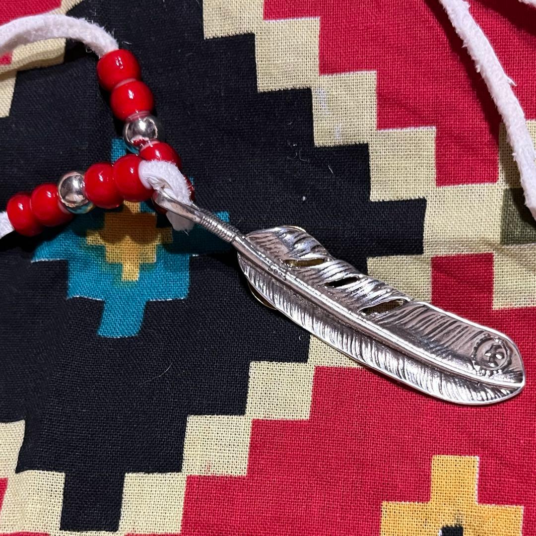 特大 フェザー左カスタム ネックレス キムタク仕様 - メルカリ