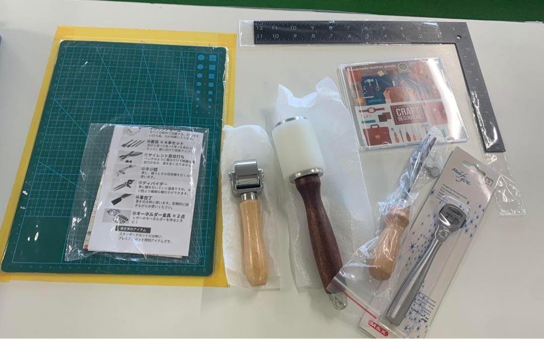 【美品】レザークラフト初心者セット
