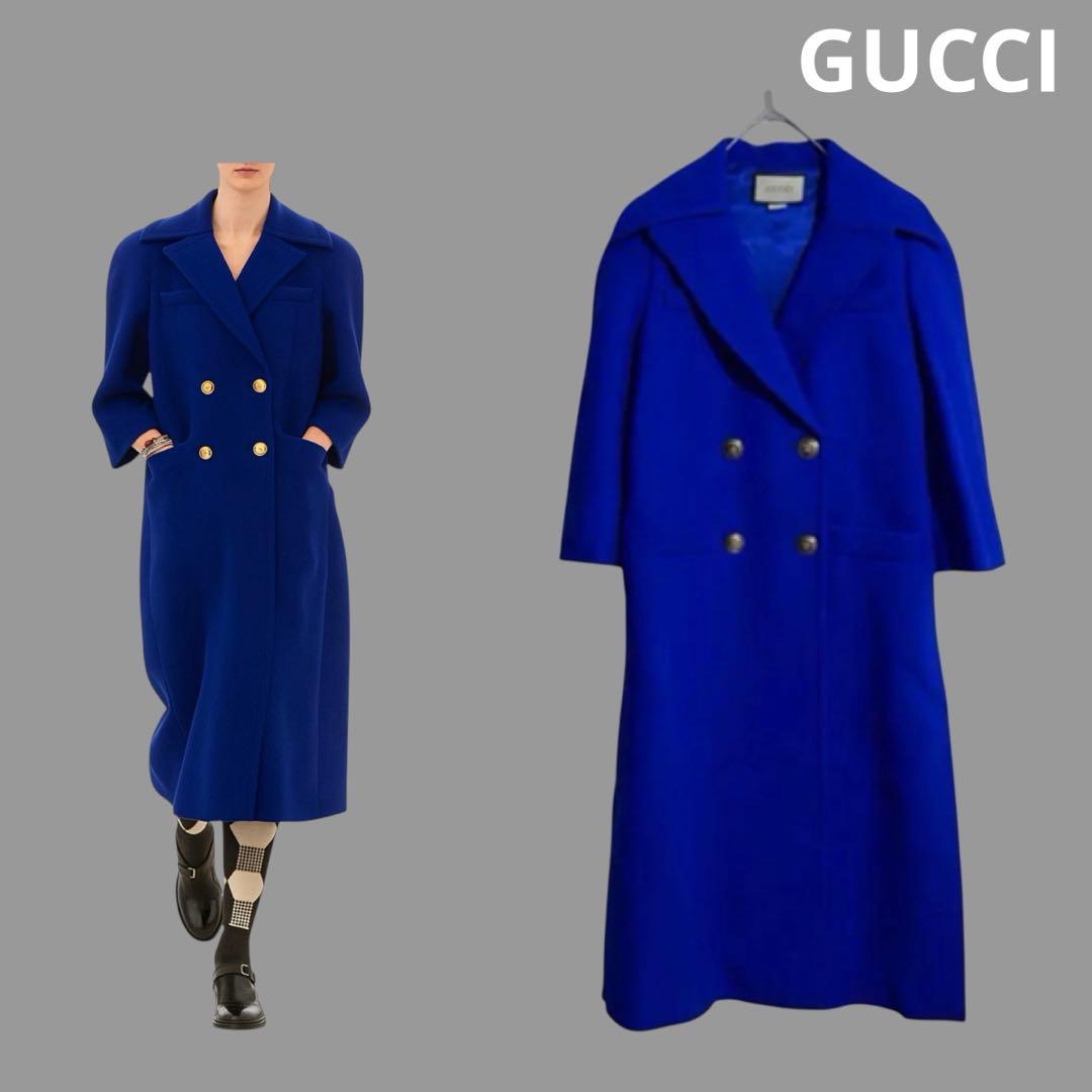 2021年秋冬gucci ロングコート　グッチ グッチ - 2021/22年 秋冬コレクション｜Fashion｜madame FIGARO.jp