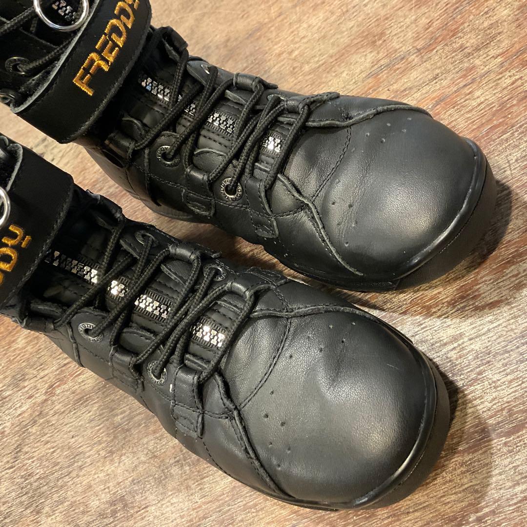 美品！フレディ FREDDY 589 2.0 ハイカット ダンスシューズ 黒 - メルカリ